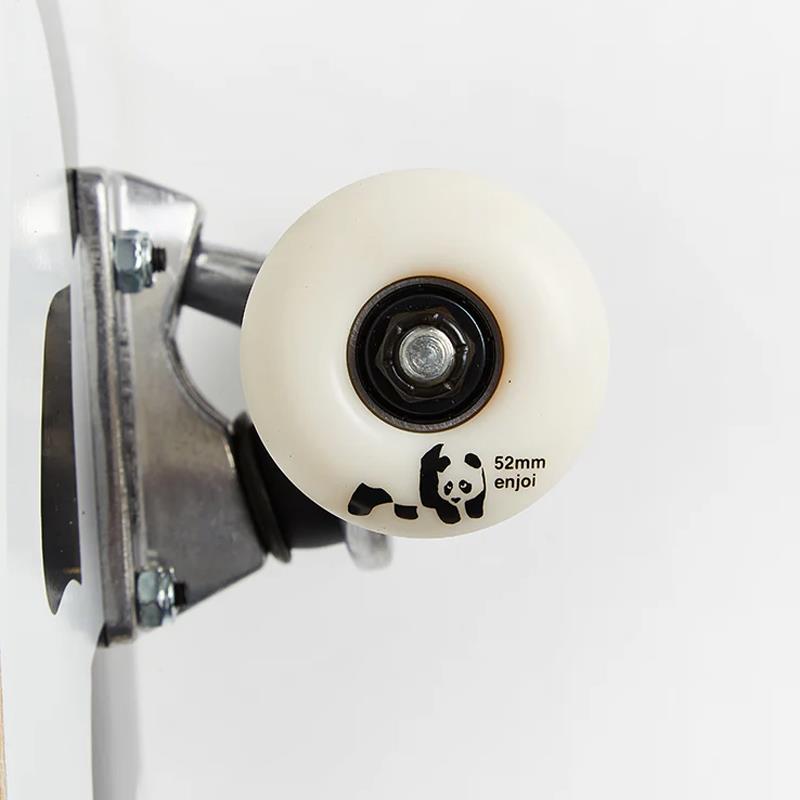 Enjoi Whitey Panda FP Factory Complete Skateboard White 8.25''