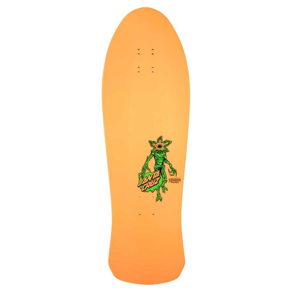 Santa Cruz X Stranger Things Demogorgon Skateboard Deck Orange 10.1"
