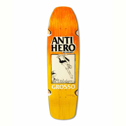 Antihero Skateboard Deck Skate Shop Day 25 Grosso Hand Plant Wheel Wells Fade Stain 9.25"