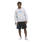 Adidas Skateboarding Kogan Zip Up Hooded Sweatshirt Light Grey Heather Blue