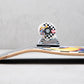 Speed Demons Tagger Factory Complete Skateboard Black White Checks 8.25''