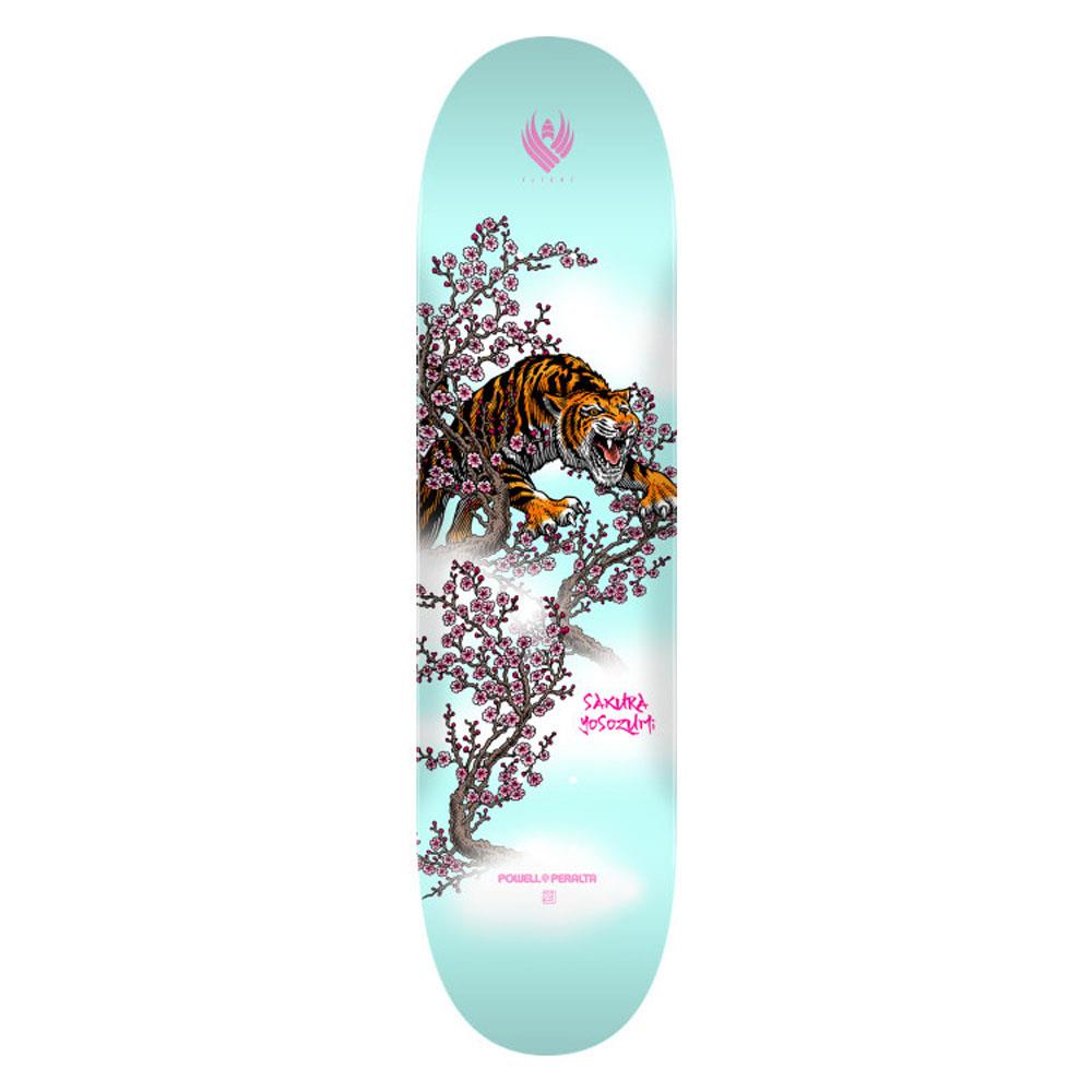 Powell-Peralta FLIGHT Skateboard Deck Sakura Yosozumi Tiger 8.25"