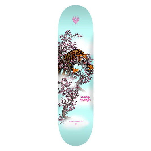 Powell-Peralta FLIGHT Skateboard Deck Sakura Yosozumi Tiger 8.25"