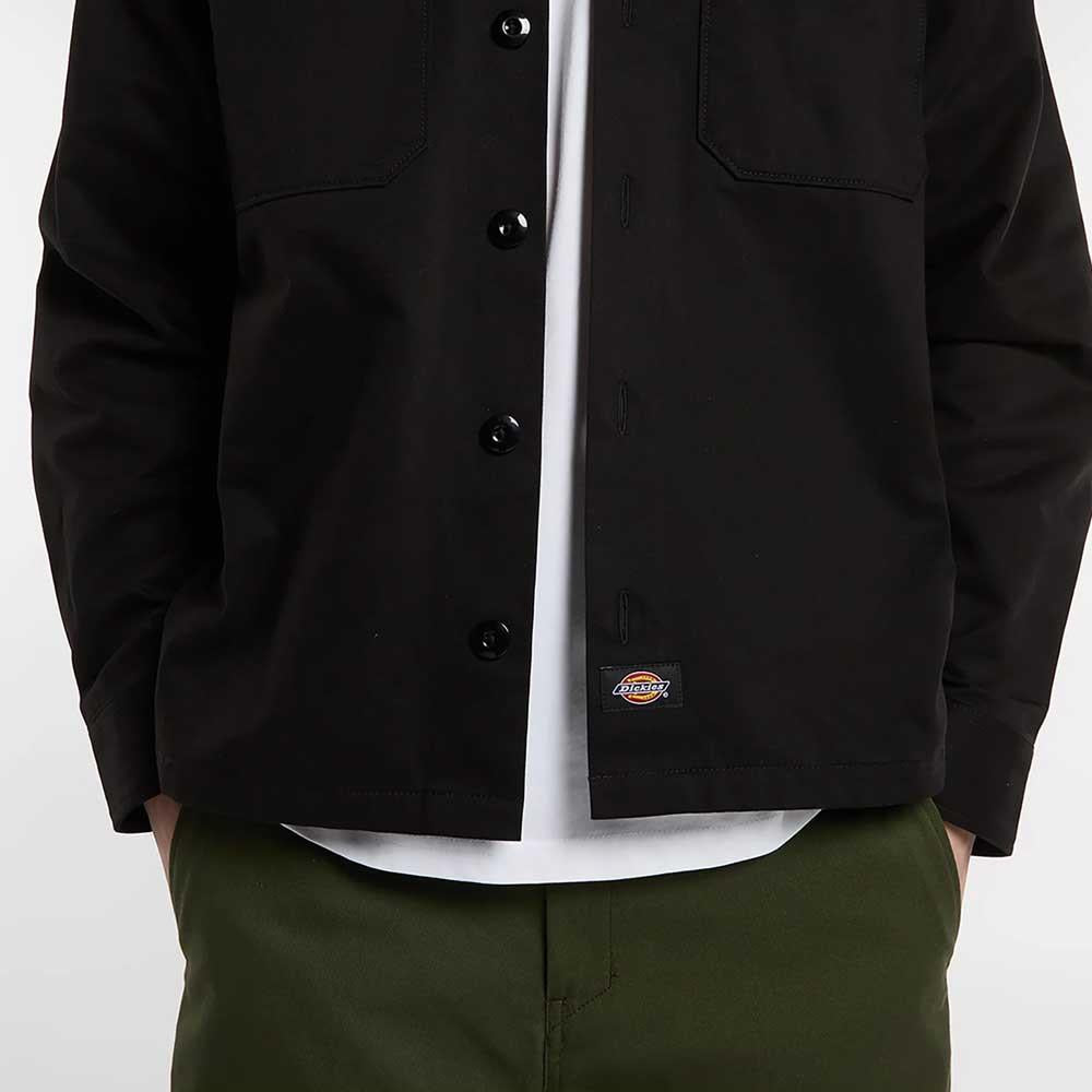 Dickies 247 Shacket Shirt Jacket Black