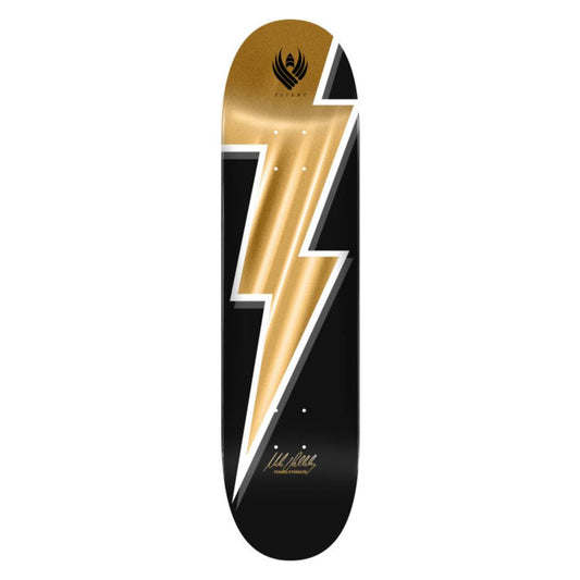 Powell Peralta Mike Vallely Lightning Bolt Flight Skateboard Deck Gold Foil - 8.75" x 32.33"
