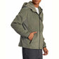 RVCA Block Hooded Zip Fleece Green Sage Leaf