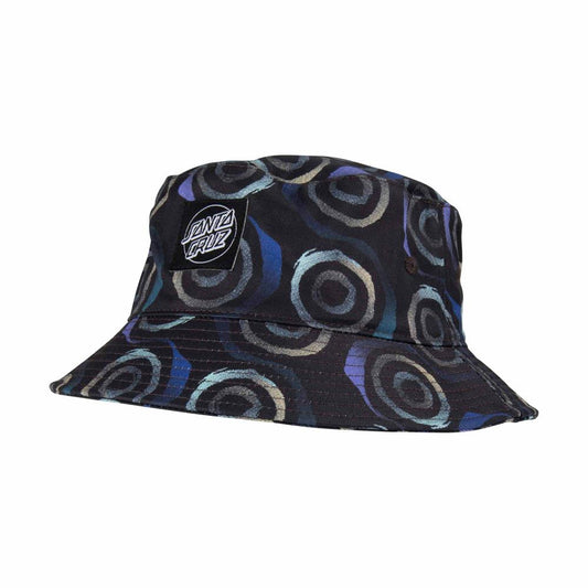 Santa Cruz Vertigo Haze Bucket Hat Black One Size