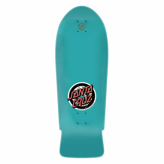 Santa Cruz Skateboard Deck Roskopp Two Reissue Blue 10.35"