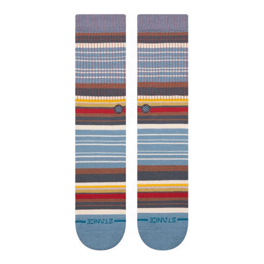 Stance Jorongo Pop Crew Socks Windward Blue Large Uk7-11