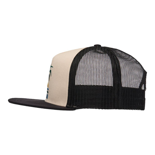 RVCA Resort Inc Trucker Cap Silver Bleach
