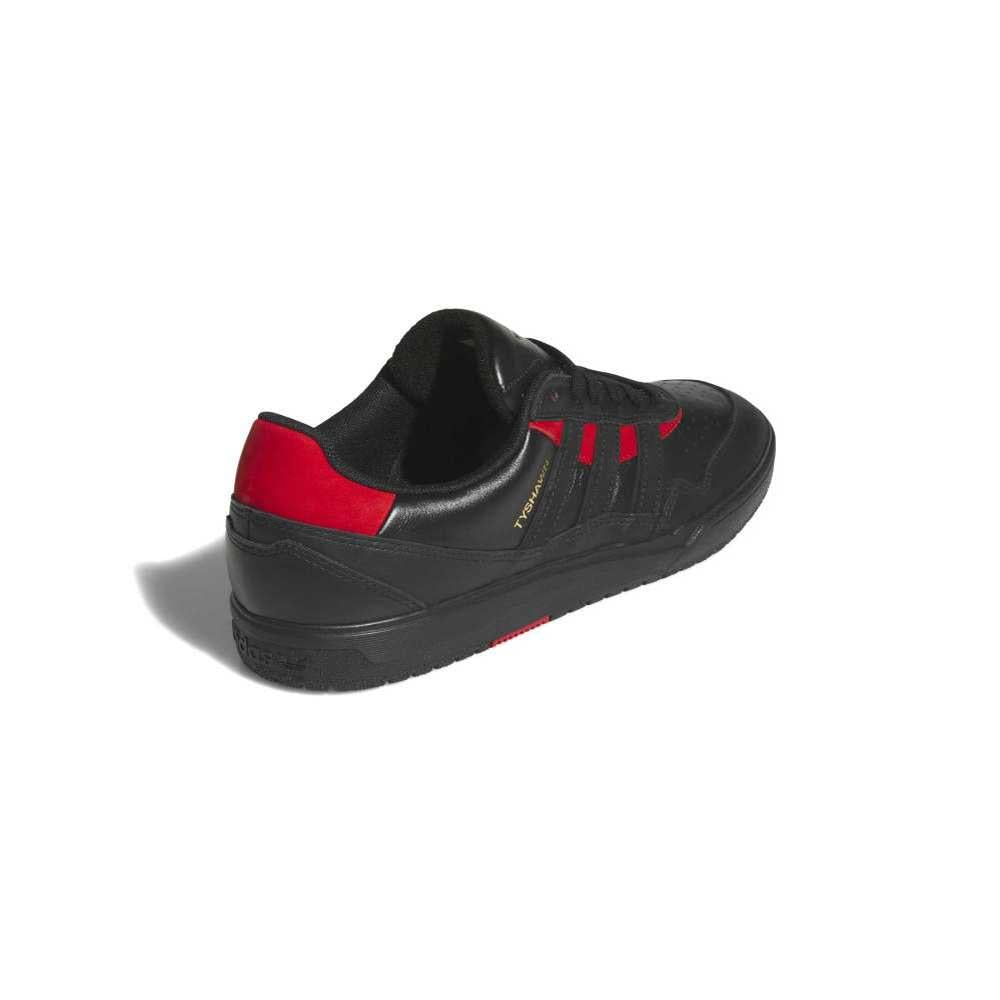 Adidas Skateboarding Tyshawn II Skate Shoes Core Black Black Better Scarlet
