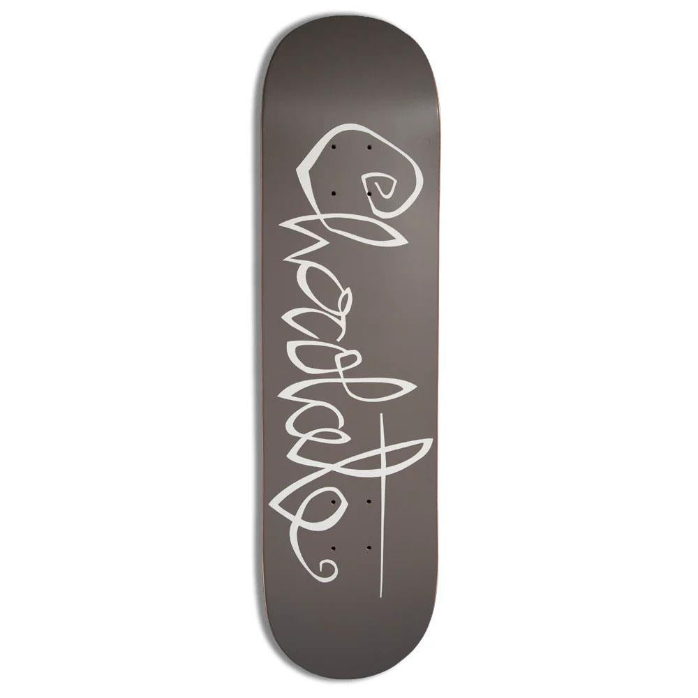Chocolate Trahan OG Script Skateboard Deck G052 8.25"