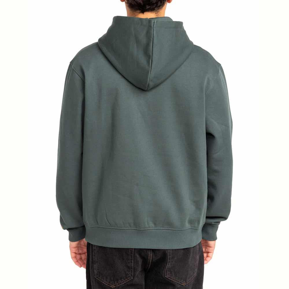 RVCA Desert Cuts Hooded Sweatshirt Hunter Dark Green