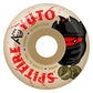 Spitfire x April Formula 4 Yuto Conical Full 54mm Skateboard Wheels Natural 99a