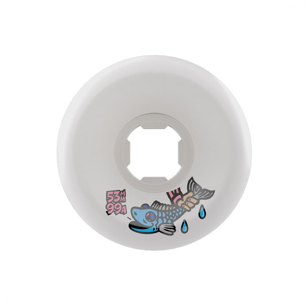 OJ Skateboard Wheels Tony Latham Elite Full Combo White 53mm