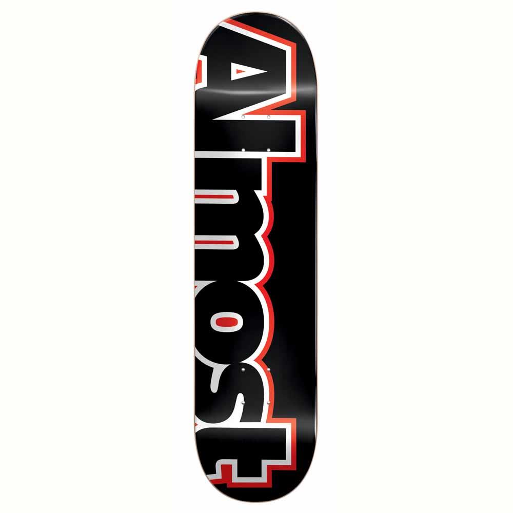 Almost Outliner HYB Skateboard Deck Black 8.25''