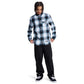 DC Shoe Co Marshal Flannel Shirt Storm Blue