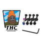 The Hardware Company THC LTD Sassy 1" Allen Bolts And Nuts Neo
