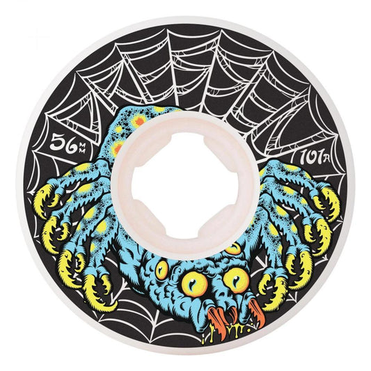 OJ Elite Skateboard Wheels Dressen Spider Chubbies 101a White 56mm
