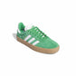 Adidas Skateboarding Gazelle ADV Green Feather White Gold Metallic Skate Shoes