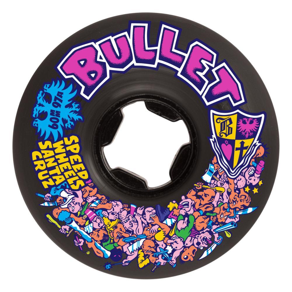 SlimeBalls Wheels Wheels Bullet Riot Vomits 97a Black 60mm