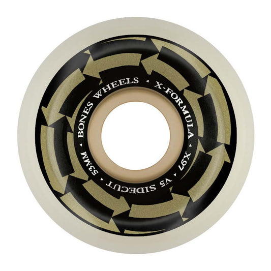 BONES X-Formula Hypno Therapy V5 Sidecut Skateboard Wheels 53mm 97A