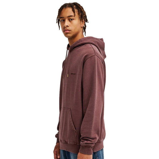 DC Shoe Co Lowcase Pullover Hooded Sweatshirt Coffee Bean Brown