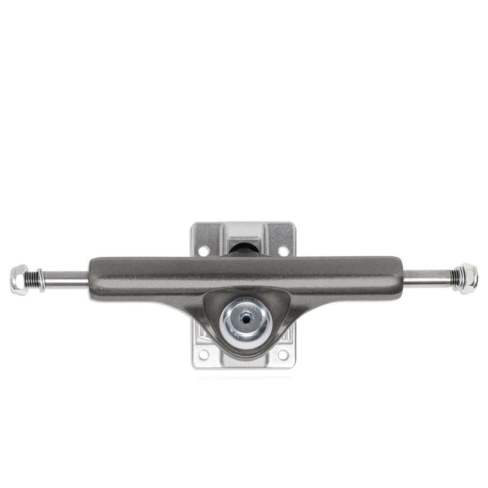 Slappy ST1 Ultra Low Inverted Kingpin Hollow Lights Skateboard Trucks Gunmetal Polished 8.5"