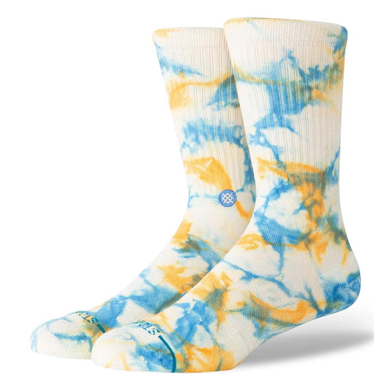 Stance Socks Spotty Dye Crew Mango UK 7-11