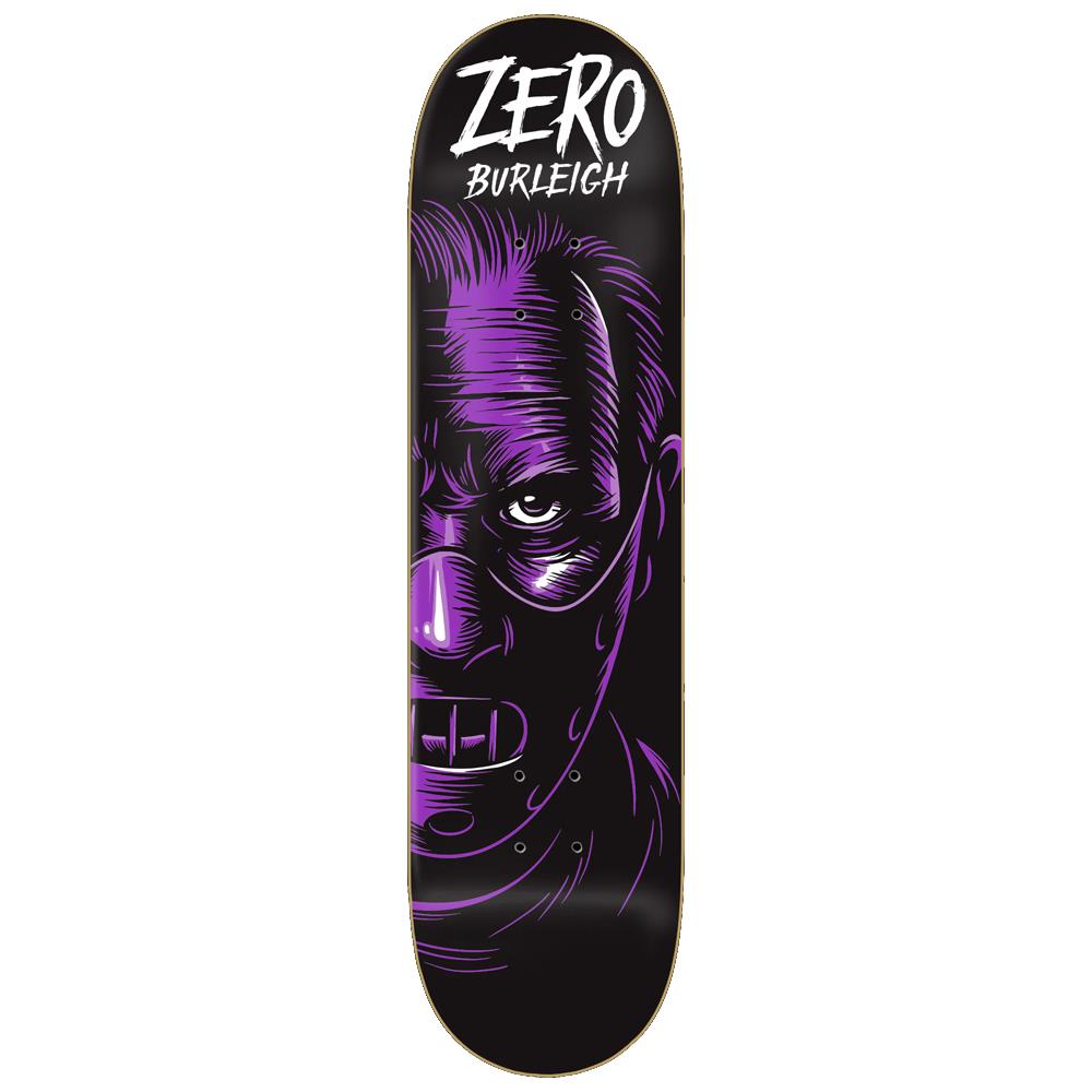 Zero Fright Night Hannibal Lecter Brandon Burleigh Skateboard Deck 8.5"