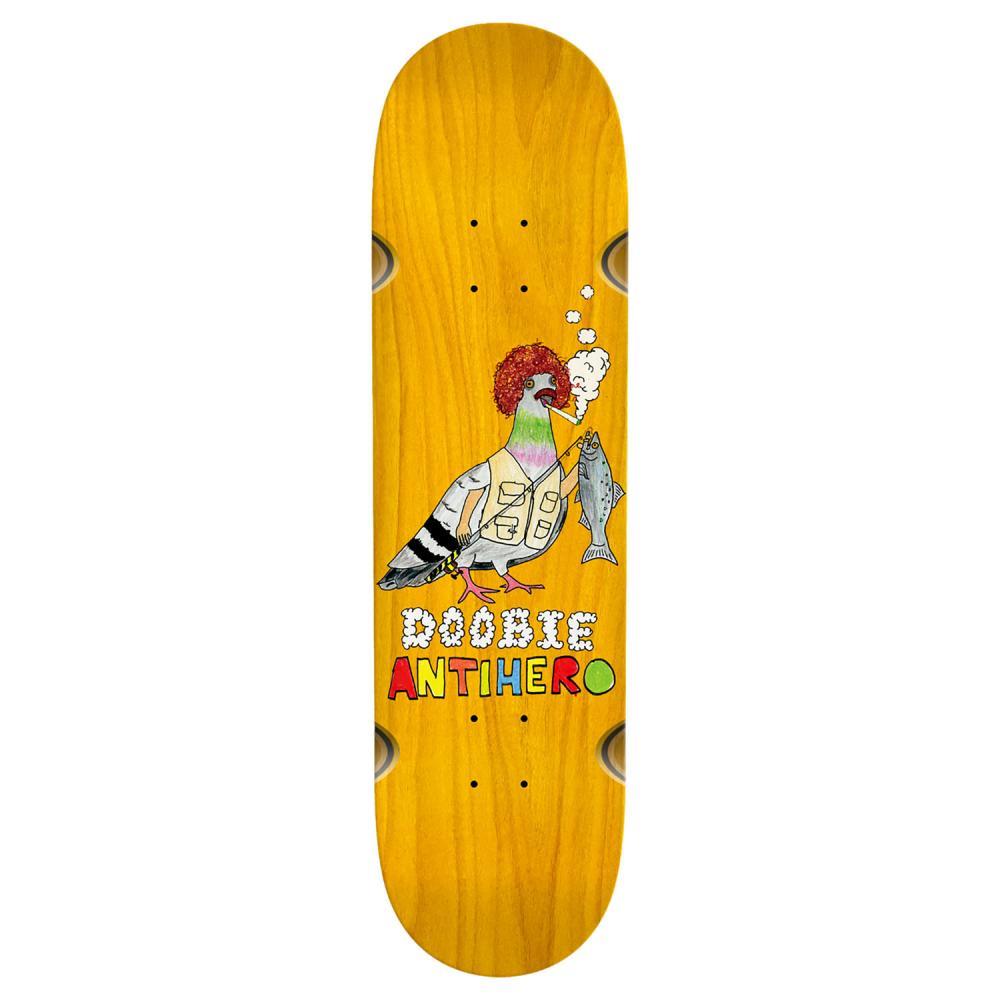 Anti Hero Pro Skateboard Deck Doobie Pigeon Vision W/W Multi 8.75"