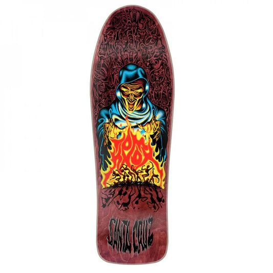 Santa Cruz Skateboard Deck Knox Firepit Reissue Multi 10.07"