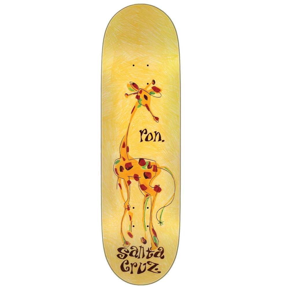 Santa Cruz Skateboard Deck Whaley 30Yr Giraffe Everslick 9"