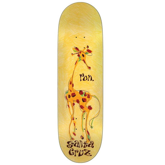 Santa Cruz Skateboard Deck Whaley 30Yr Giraffe Everslick 9"