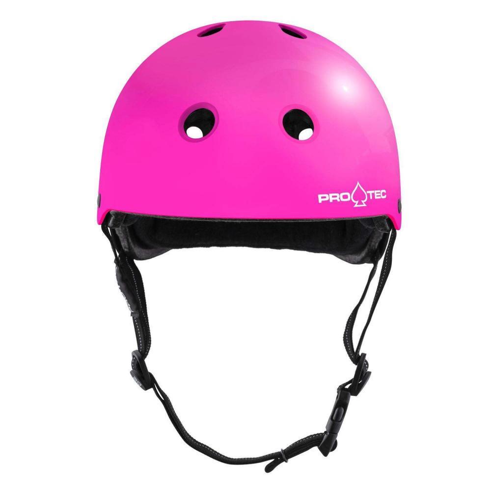 Pro-Tec Skateboard Helmet Low Pro Pink Gloss