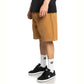 DC Shoe Co Worker Baggy Denim Shorts Chipmunk Overdye Orange