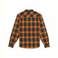 Element Skateboards Compass Long Sleeve Shirt Forest Chedder Plaid