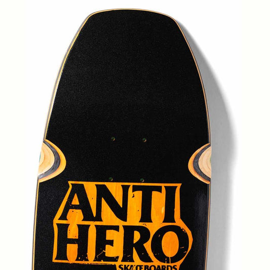 Anti Hero Skateboard Deck Skate Shop Day 25 Grosso Hand Plant Wheel Wells Pearl Black 9.25"