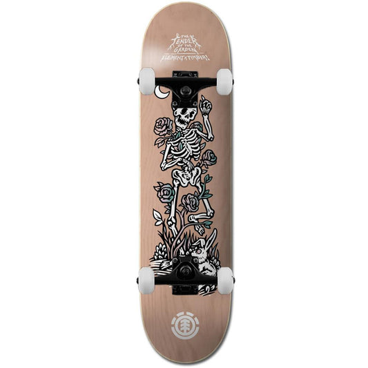 Element Timber Garden Skeleton Complete Skateboard Natural 8"