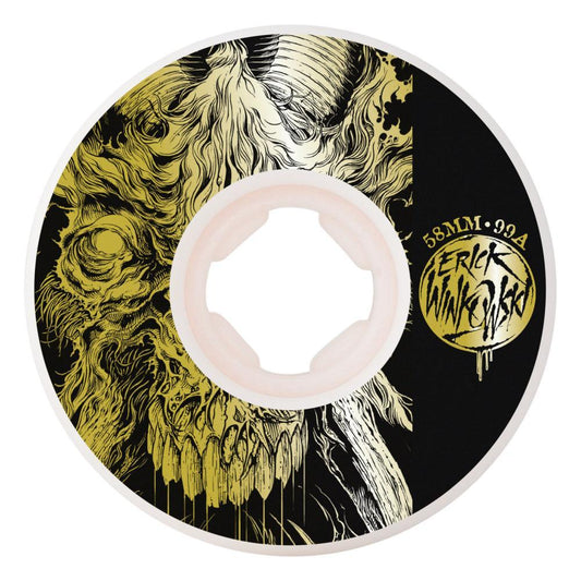 OJ Skateboard Wheels Erick Winkowski Primeval Elite White 58mm 99A