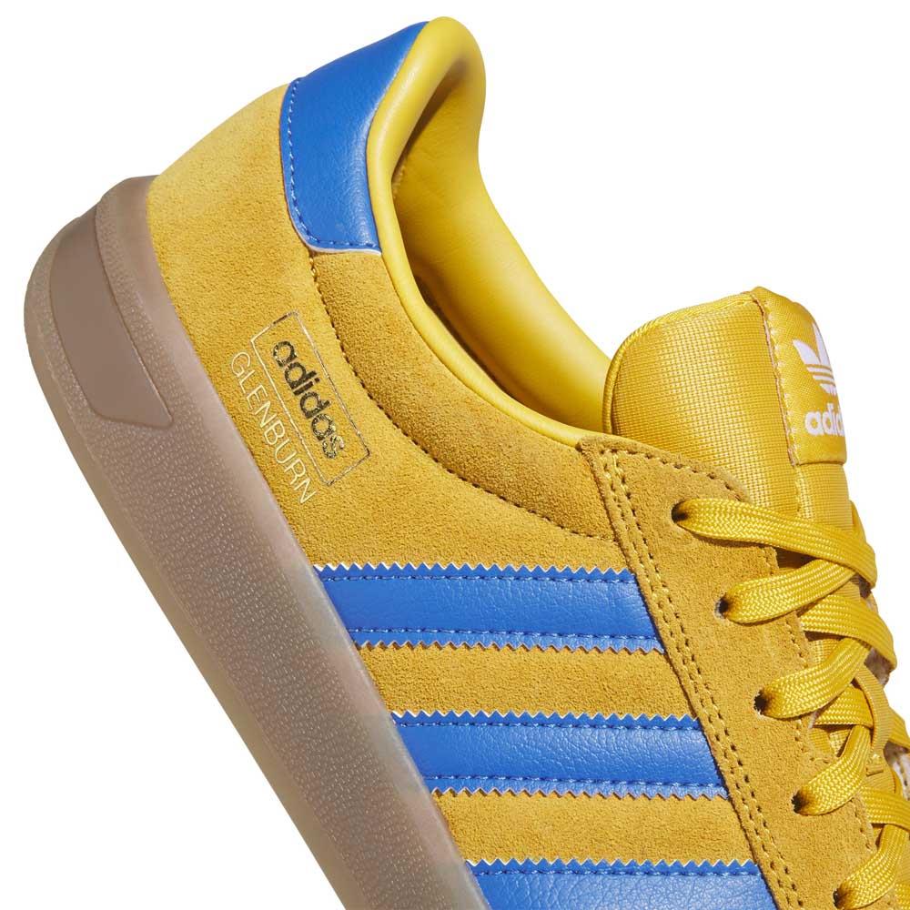 Adidas Skateboarding Glenburn Skate Shoes Pre Loved Yellow Bright Royal Gum