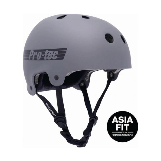 Pro-Tec Helmet Old School Low Pro Asia Matte Grey