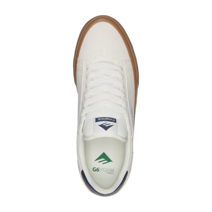 Emerica Moca Skate Shoes White Gum