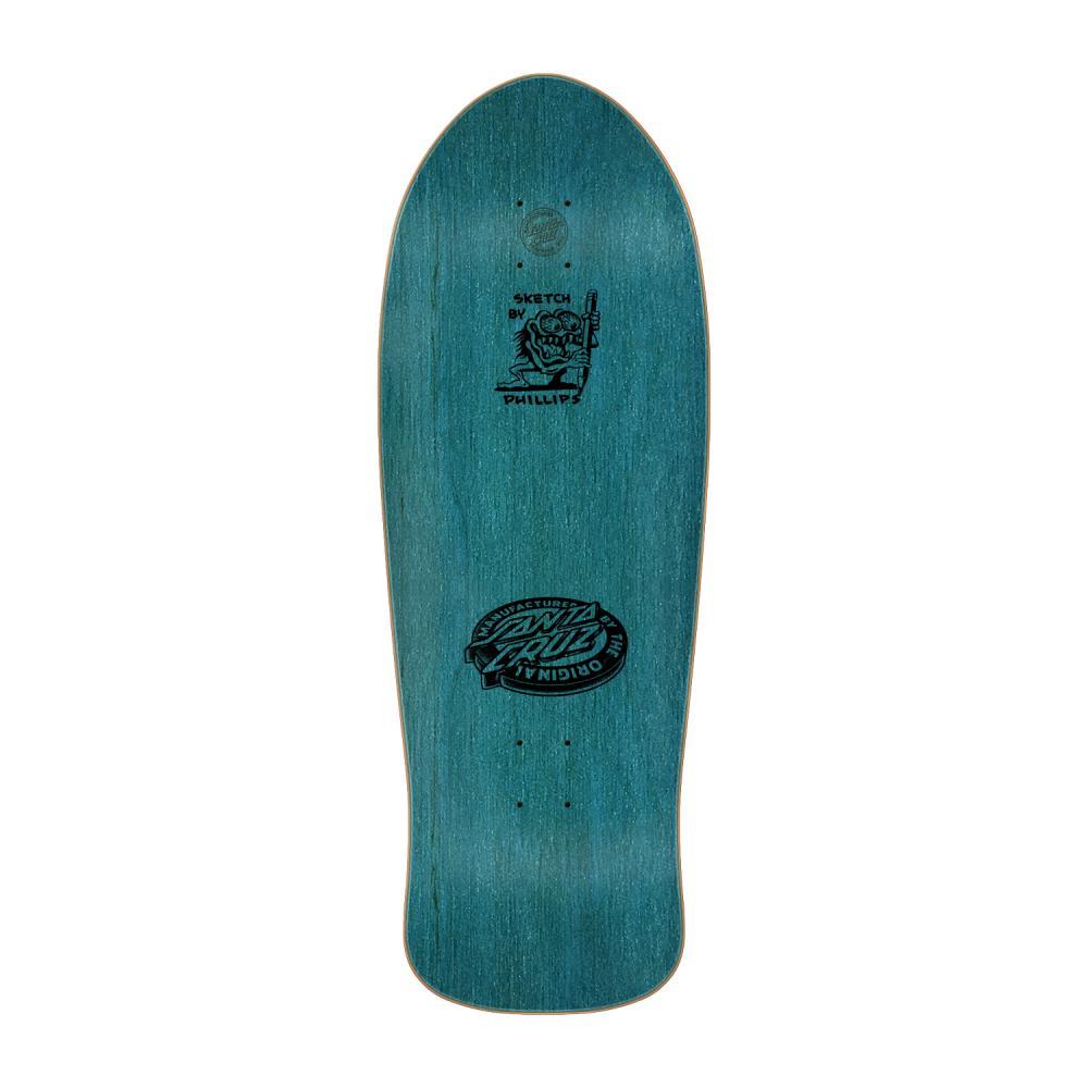 Santa Cruz Reissue Skateboard Deck Natas Sketch Panther White Multi 10.54"
