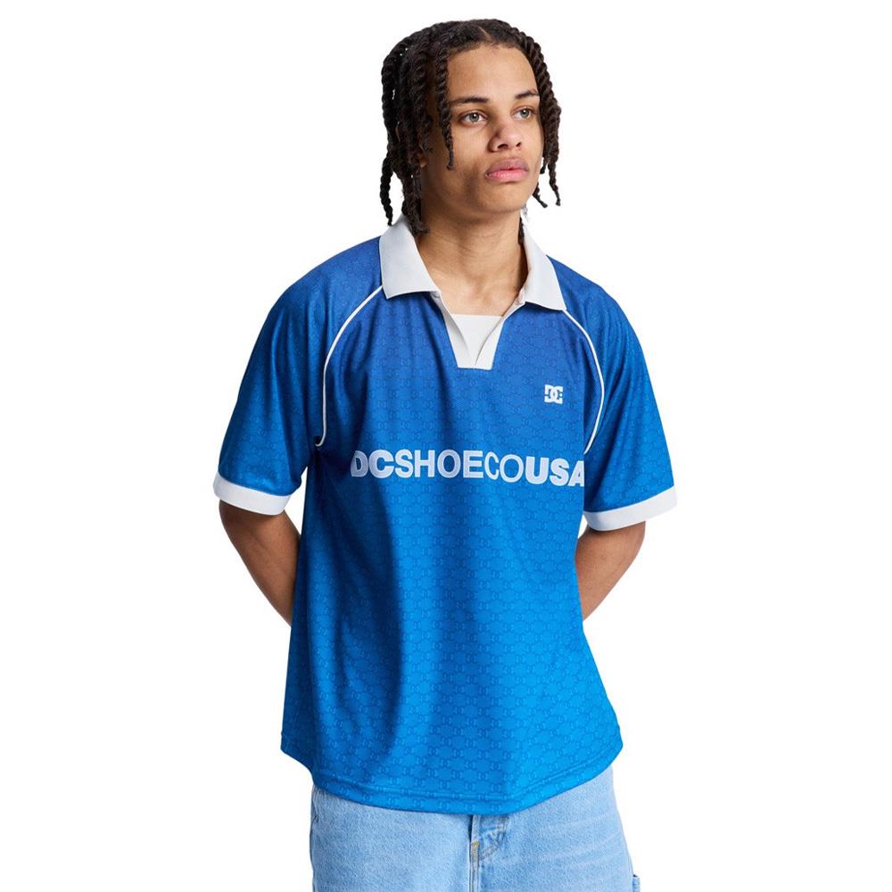 DC Shoe Co Soccer Football Jersey Estate Blue
