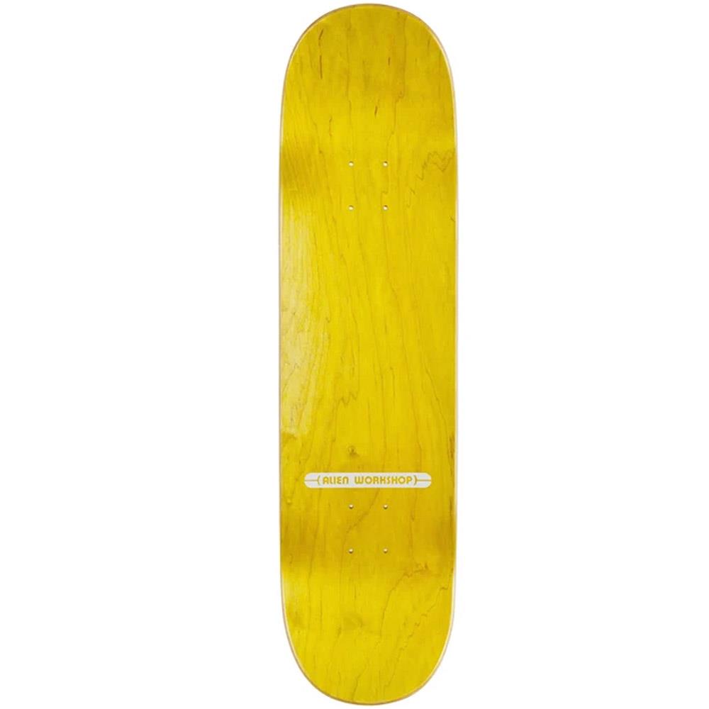 Alien Workshop OG Burst Skateboard Deck White Natural 7.75"