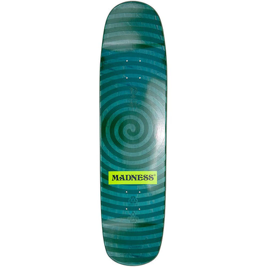 Madness Personalities Super Sap R7 White Skateboard Deck 8.375"
