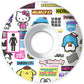 Girl Skateboards Sanrio Tokyo Speed Staple Skateboard Wheels White 52mm 99A