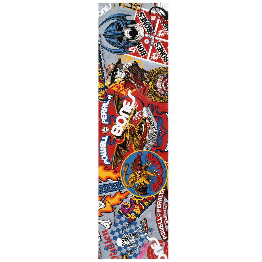Powell Peralta Collage 3 Skateboard Griptape Sheet 9" x 33"