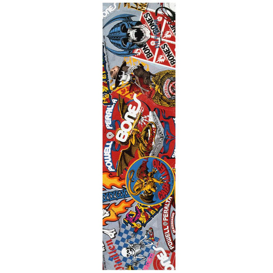 Powell Peralta Collage 3 Skateboard Griptape Sheet 9" x 33"